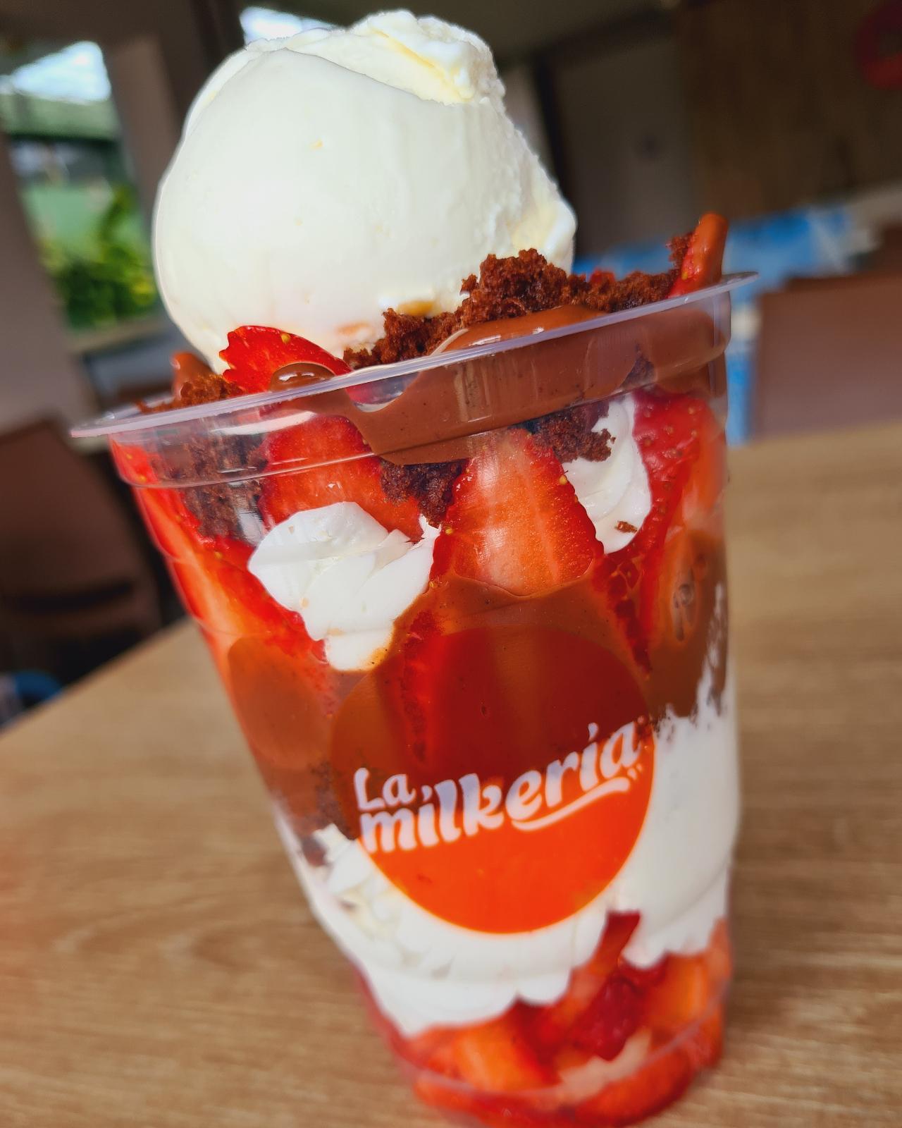 Chocofresas - HELADERÍA LA MILKERÍA