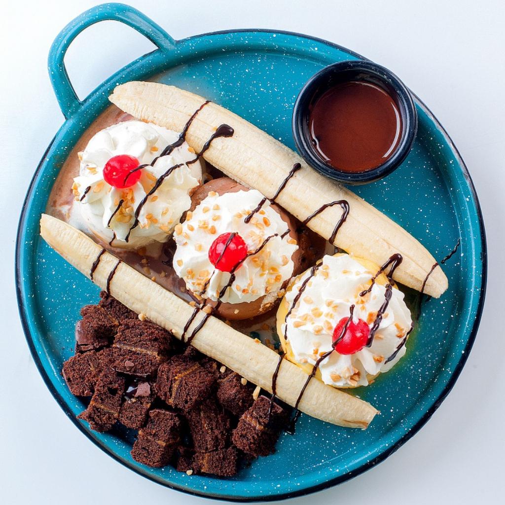 Banana Brownie Split  _1